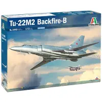 Wittmax Modelbouwpakket Vliegtuigen - 1440 Tupolev Tu-22M-2 Backfire-B - Straaljager Plastic - 1:72 - Modelbouw