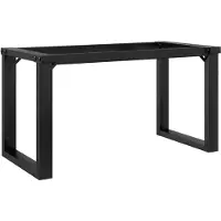 vidaXL Salontafelpoten O-frame 90x30x43 cm staal