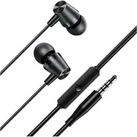 Usams Słuchawki EP-42 3,5 mm voor set 1szt. zwart SJ475HS01-1 (Bedraad), Koptelefoon, Zwart