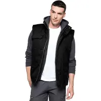 Kariban Outdoor/werk winter vest/bodywamer zwart voor heren -