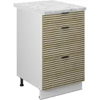 Vicco Fame-Line Keukenkasten – 50 cm, WB Marmer Eiken paneel