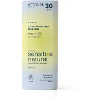 ATTITUDE Sunly gezichtszonnebrandstick SPF30 gevoelige huid