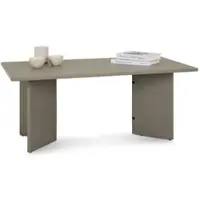 Idimex Salontafel MESA van massief hout – grijs