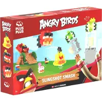 Plus plus Angry Birds Slingshot Smash 300 delige bouwset - 4432 - Bouwspeelgoed - Constructiespeelgoed - Set met bouwstenen - Vanaf 5 jaar
