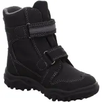 Superfit Snowboots 'Husky' donkerbruin / grijs / pastellila / wit