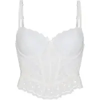 Hunkemoller Korset 'Gaia' wit