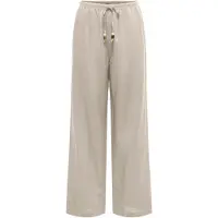 ONLY Onlisola mw pull-up wide pant pnt beige