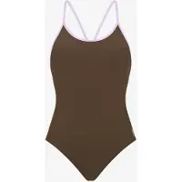 WALLIEN Sportbadpak 'Liberty Racerback' bruin