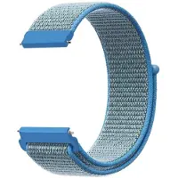 Garmin Vivoactive / Vivomove nylon band - tahou blauw