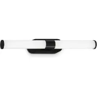 Briloner Wandlamp Runt, zwart, Badkamer, Kunststof, Modern, Wandlamp