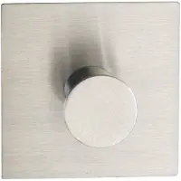 Wenko Wandhaak Zelfklevend Accadia 5,5 X 3 Cm Rvs Zilver