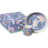 Arabia Moomin kinderservies ruimtereis