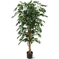 Maxifleur Kunstplanten Ficus Benjamini kunstboom 150cm