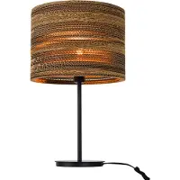 KarTent Kartonnen interlaken lamp - Diameter 26 cm | E14 -
