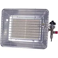 Rothenberger Infrared Construction Heater - 4200 W - With Pressure Regulator and Hose - Low - Gray