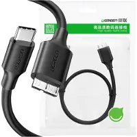 UGREEN - kabel - USB Type C - micro USB Type B SuperSpeed 3.0 1m zwart - (US312 - 20103)