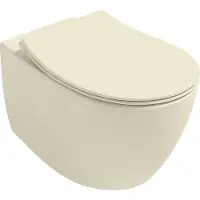 Isvea Sentimenti randloos toilet 51x36.5cm ivoor
