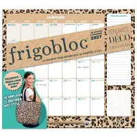 Play Bac Eds FRIGOBLOC MENSUEL AVEC SAC LEOPARD 2027 CALENDRIER