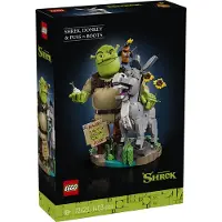 LEGO Shrek, Ezel en de Gelaarsde Kat 72423