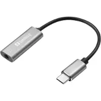 Sandberg Adapter USB-C auf Klinkenstecker
