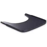 Hauck Alpha Wooden Tray - dienblad -FSC-gecertificeerd - Dark Grey