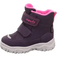 Superfit Snowboots 'Husky1' grijs / braam / pink