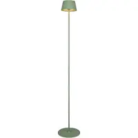 TRIO Oplaadbare vloerlamp Suarez groen