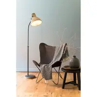 Light & Living Landelijke leeslamp Imbert hout met zwart