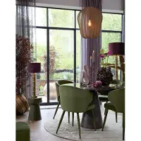 Light & Living Groene Hanglamp Plumeria Ø 50cm