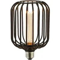 Searchlight Drum LED Lamp Zwart