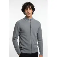 Camel active vest blauw knitted