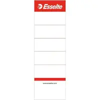 Esselte Rugetiket breed 50x158mm karton wit 100 stuks - 2 stuks