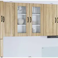 vidaXL Vaatwasserfront, model Kalmar, Sonoma-eikenhout, 40 x 31 x 80 cm