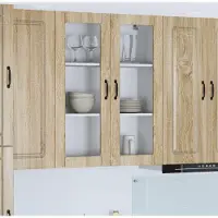 vidaXL Vaatwasserfront, model Kalmar, Sonoma-eikenhout, 80 x 31 x 100 cm