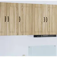 vidaXL Vaatwasserfront, model Kalmar, Sonoma-eikenhout, 40 x 31 x 80 cm