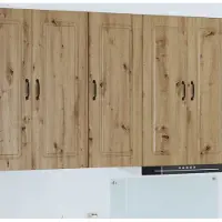 vidaXL Vaatwasserfront, Kalmar Artisan-eikenhout, 40 x 31 x 100 cm