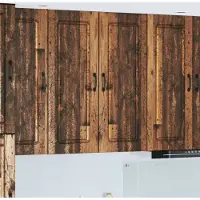 vidaXL Vaatwasserfront, Kalmar, gerecycled hout, 80 x 31 x 100 cm