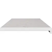 vidaXL Raamdorpel Marble Text 160 x 45 x 4,5 cm PVC