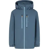 Protest ski-jas Flynty Jr grijsblauw Skijack Jongens Polyester Capuchon - maat 152