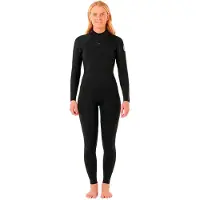 Rip Curl Dawn Patrol 4/3 Mm Dames Neopreen Wetsuit Met Lange Mouwen En Rugrits