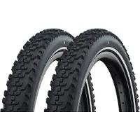 Schwalbe Smart Sam Cargo – met kabel – Addix E – Super Defense – 20 x 2,35 – Zwart + reflecterend