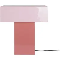Leitmotiv tafellamp grato recto rose tan & soft pink