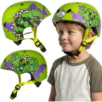 Sarcia.eu Avengers Hulk Veilige fietshelm voor jongens, sportief, verstelbaar 52-56 cm