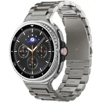 Spigen Modern Fit - Geschikt Voor Samsung Galaxy Watch Bandje 9/8 - 40/44/46MM - Bandje - RVS - Zilver