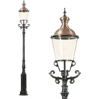 Ks Verlichting Nostalgische tuinlamp Dusseldorf antraciet