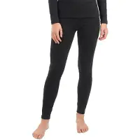 Yellow moon thermo legging zwart Thermo ondergoed Jongens/Meisjes Polyester - maat 146/152