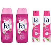 Fa Pink Passion - Pakket - 2 Douchegel + 2 Deo Spray