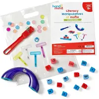 Learning Resources educatief speelgoed - Literacy Manipulatives at Home Kit - taalspel. - 3+