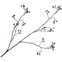 Silk-ka Kunsttak Sneeuwbal Blauw H 94 Cm