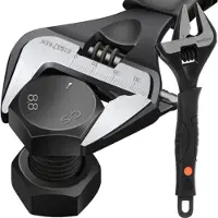PrzydaSie Bigstren 24283 Verstelbare sleutel 210 mm, bereik 0-35 mm
